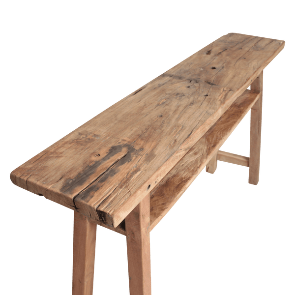 Farmwood wandtafel/sidetable large FSC-gerecycled hout