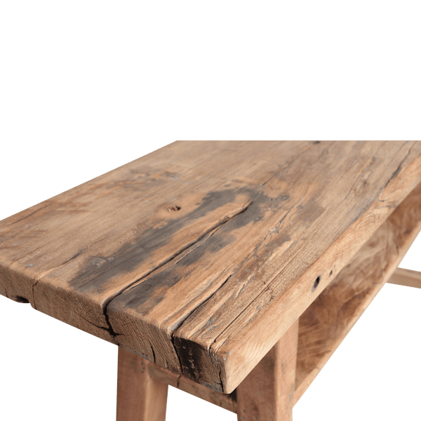 Farmwood wandtafel/sidetable large FSC-gerecycled hout