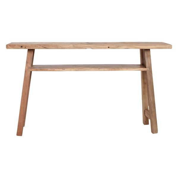 Farmwood wandtafel/sidetable large FSC-gerecycled hout