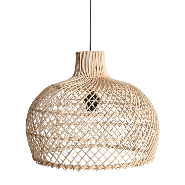 Maze rotan hanglamp naturel Ø 42x36 cm