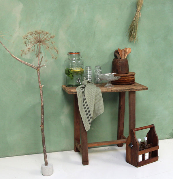 Farmwood wandtafel/sidetable FSC-gerecycled hout