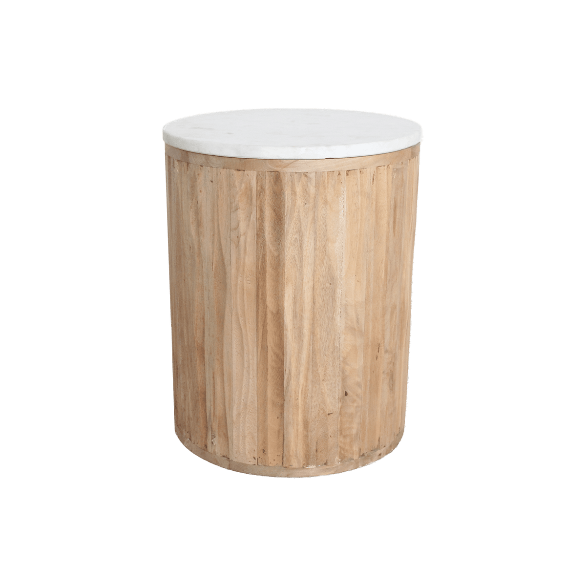 Malakka marmeren bijzettafel wit