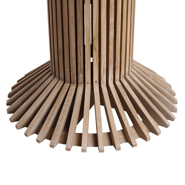 Eiffel teakhouten ronde eettafel Ø 120 cm