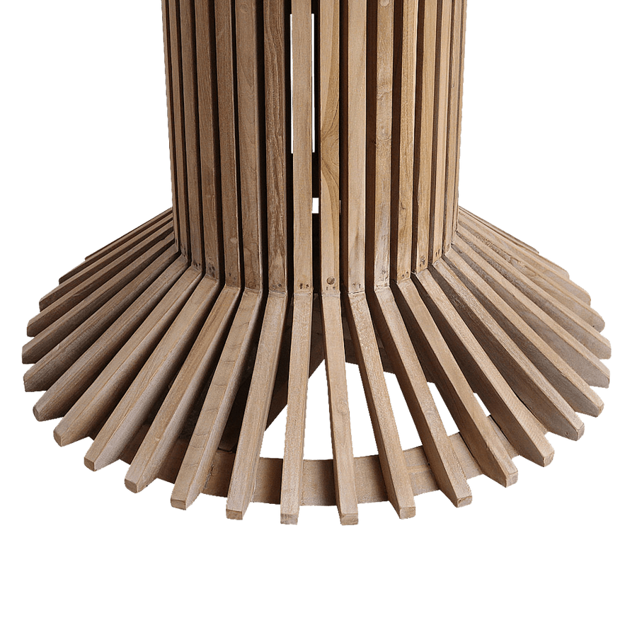 Eiffel teakhouten ronde eettafel Ø 120 cm