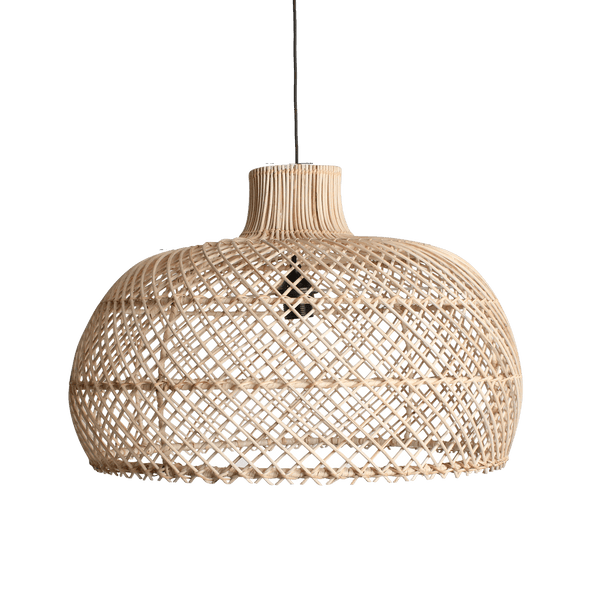 Maze rotan hanglamp naturelØ 57x36 cm