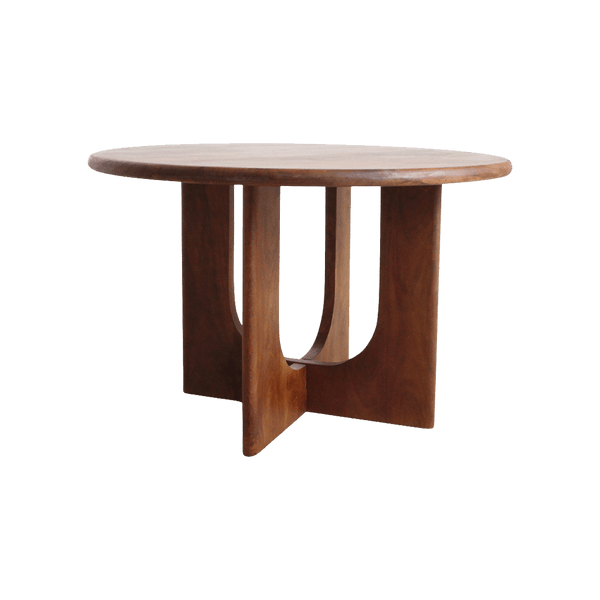 Bullnose Coliseo ronde mangohouten eettafel Ø 120 cm