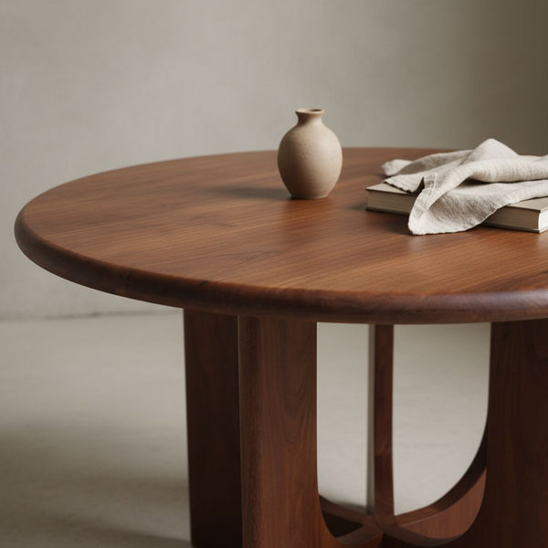 Bullnose Coliseo ronde mangohouten eettafel Ø 120 cm