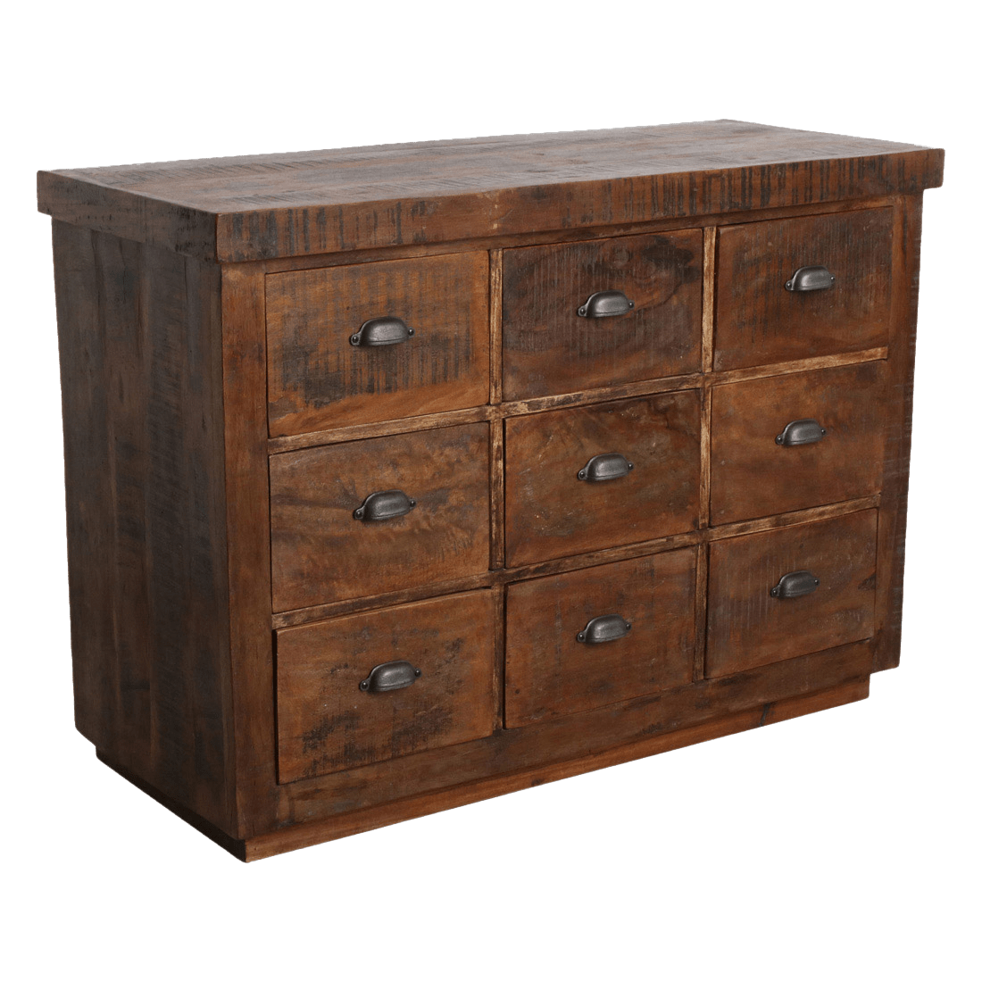 Factory dressoir met 9 laden