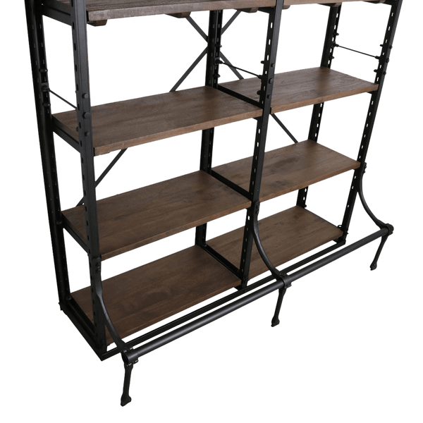 Dubbele boekenkast/archiefkast