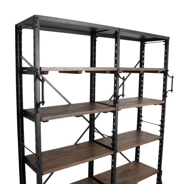 Dubbele boekenkast/archiefkast
