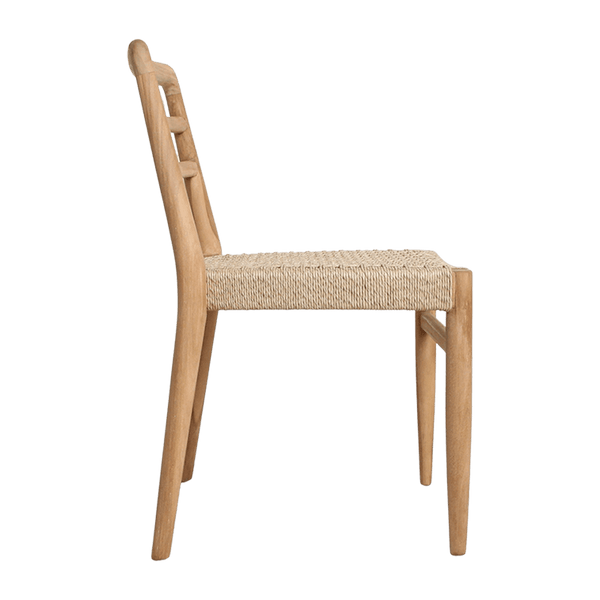 Verano teakhouten tuinstoel Naturel set van 2