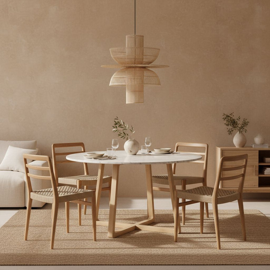 Verano teakhouten tuinstoel Naturel set van 2