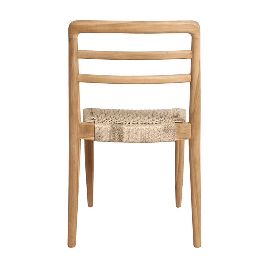 Verano teakhouten tuinstoel Naturel set van 2