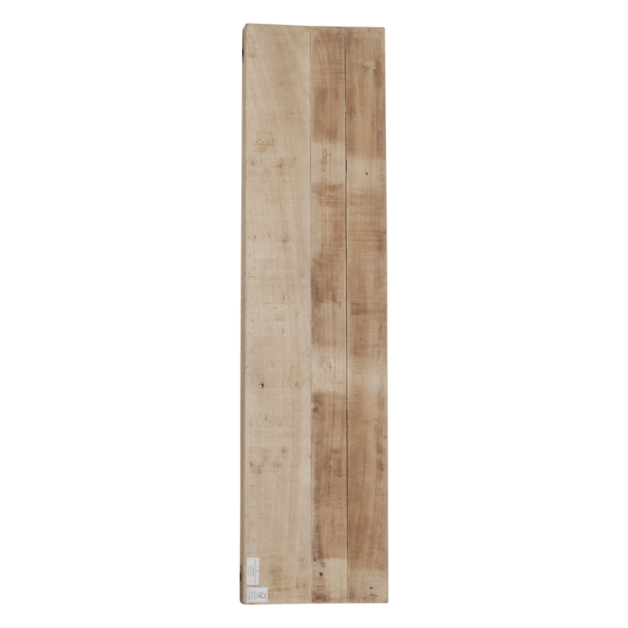 Limewash inklapbare eetkamerbank FSC-gerecycled hout120 cm
