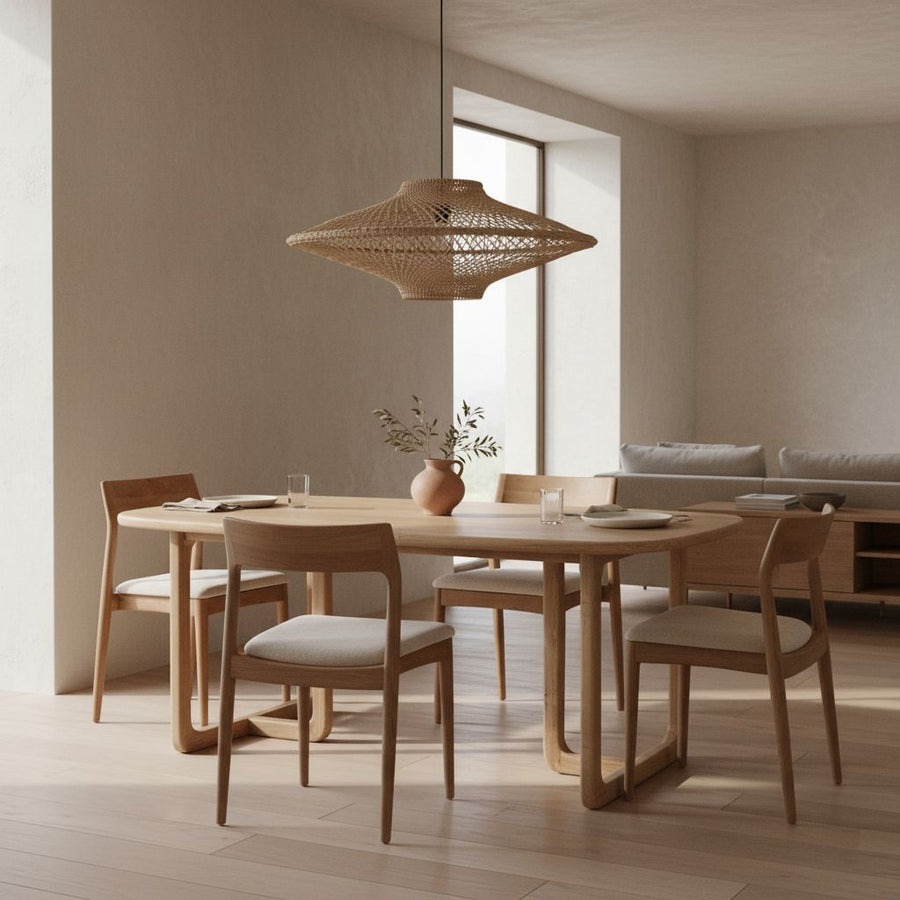 Freya teakhouten eetkamerstoel creme set van 2