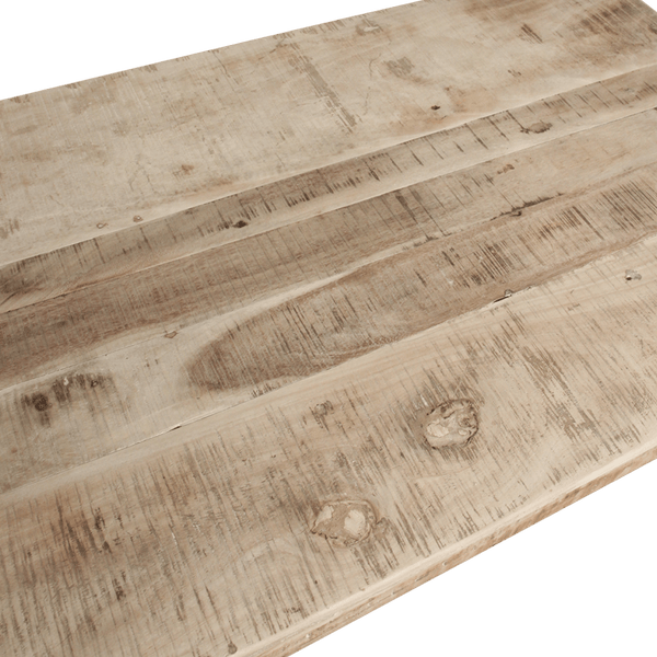 Limewash inklapbare salontafel 120x75x45 cm