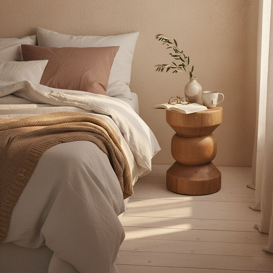Forma teakhouten bijzettafel Ritari naturel