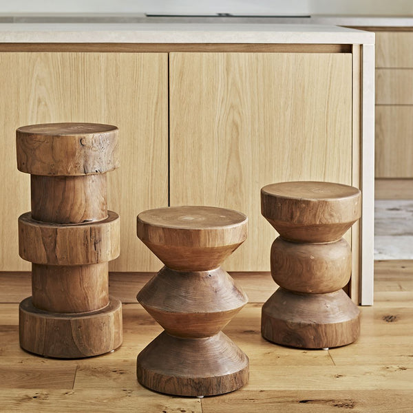 Forma teakhouten bijzettafel Ritari naturel