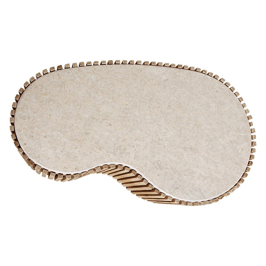 Infinity marmeren salontafel Pool 93x54x35 cm
