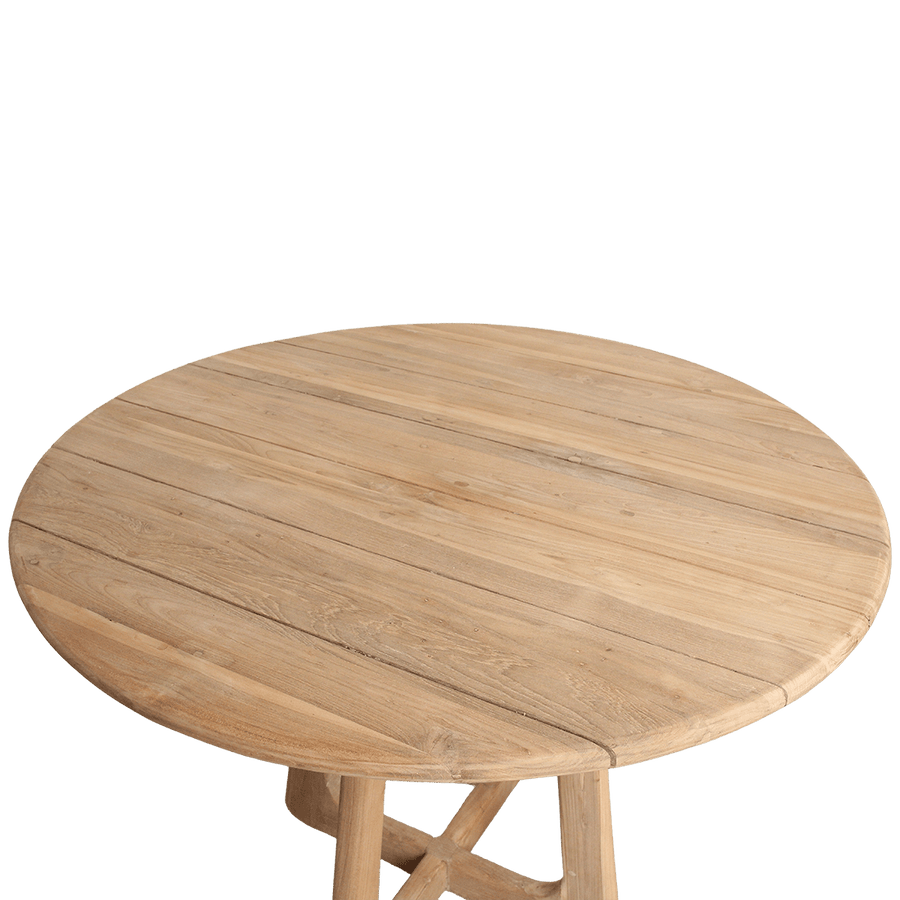 Verano teakhouten ronde tuintafel Ø100 cm