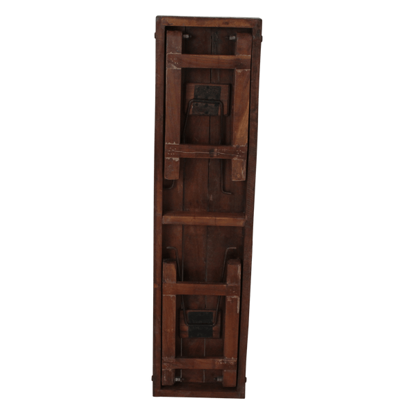 Inklapbare eetkamerbank FSC-gerecycled hout120 cm