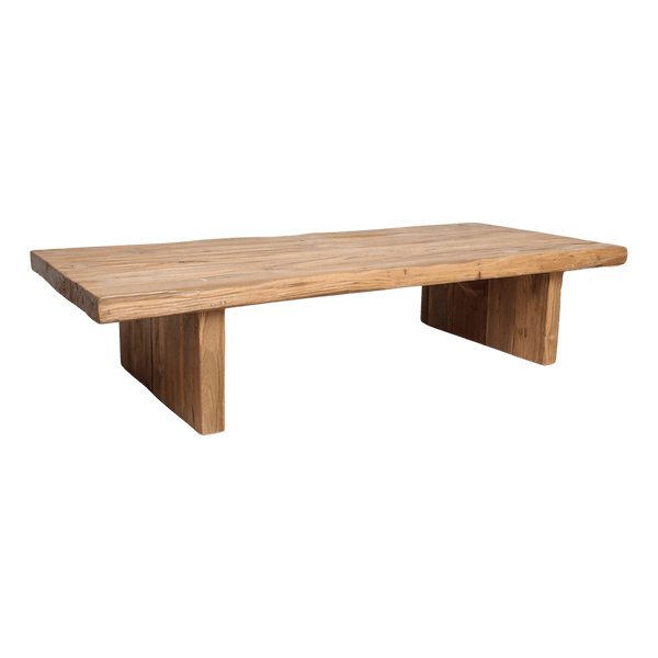 Teakhouten salontafel FSC-gerecycled 140x60x30 cm