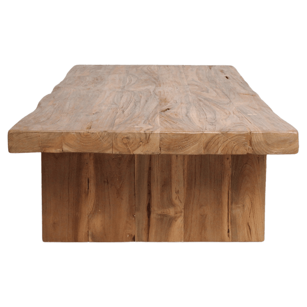 Teakhouten salontafel FSC-gerecycled 140x60x30 cm