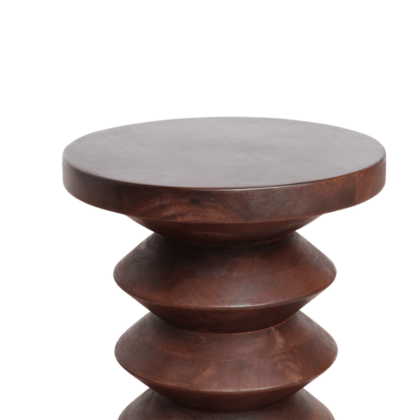 Pacific mangohouten kruk/bijzettafel Kiribati