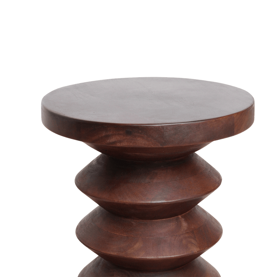 Pacific mangohouten kruk/bijzettafel Kiribati