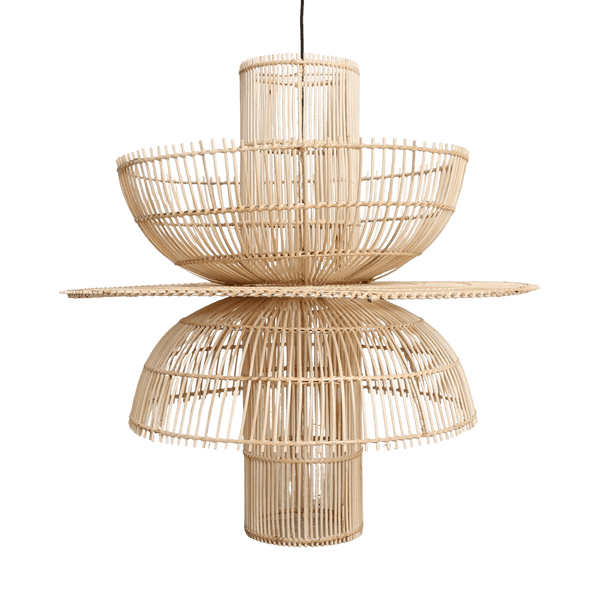 Saturn rotan hanglamp Ø 65x63 cm