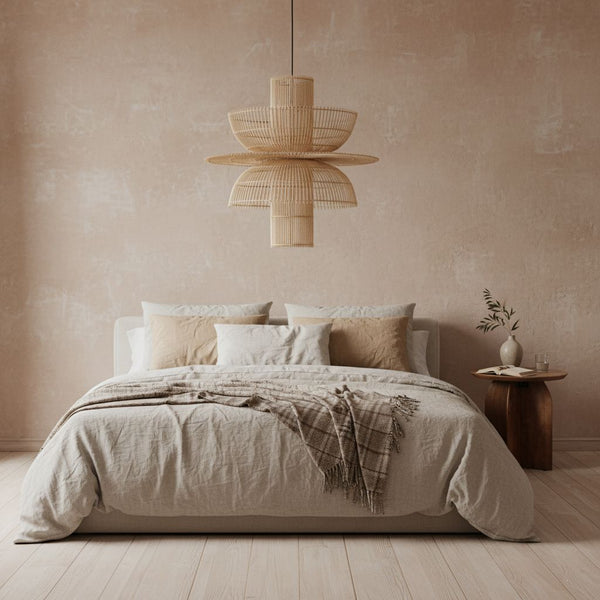 Saturn rotan hanglamp Ø 65x63 cm