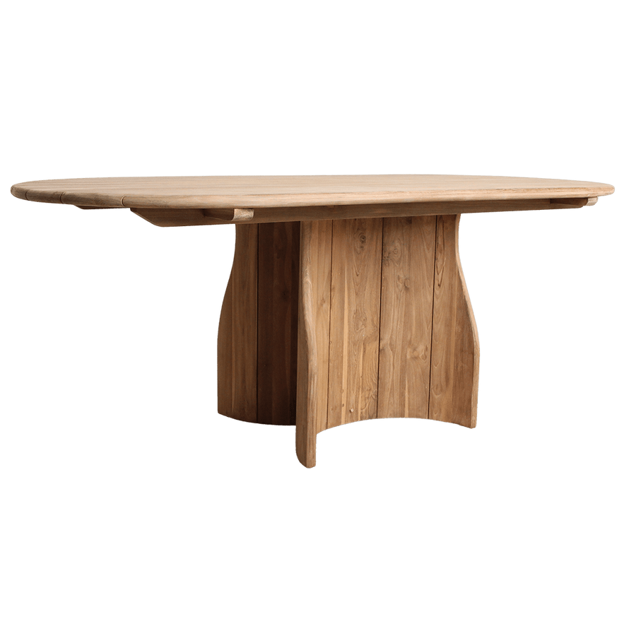 Verano teakhouten ovale tuintafel 200 cm