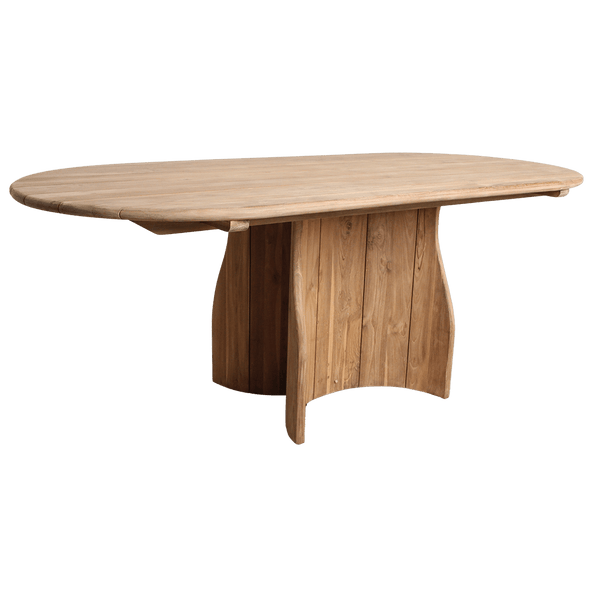 Verano teakhouten ovale tuintafel 200 cm