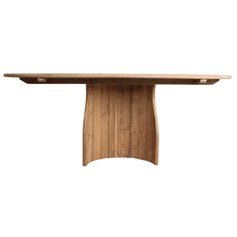 Verano teakhouten ovale tuintafel 200 cm