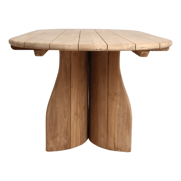 Verano teakhouten ovale tuintafel 200 cm