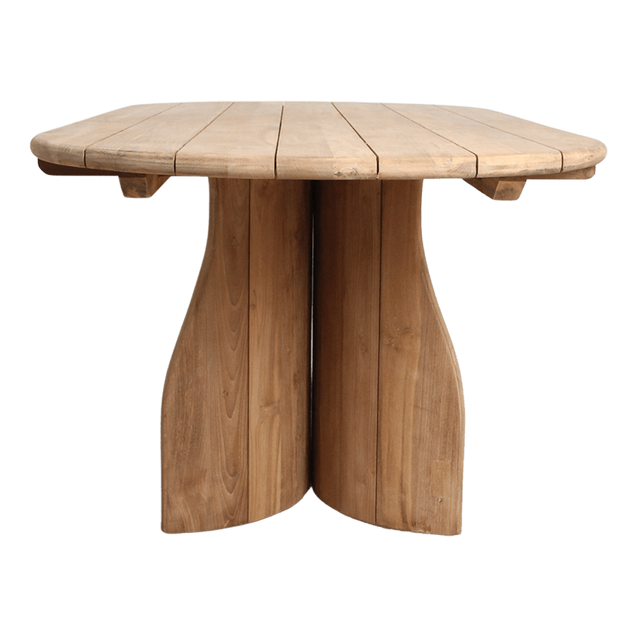 Verano teakhouten ovale tuintafel 200 cm