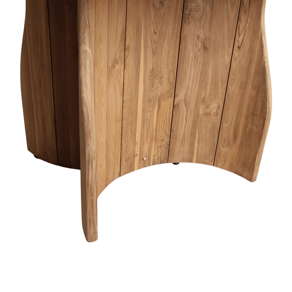 Verano teakhouten ovale tuintafel 200 cm