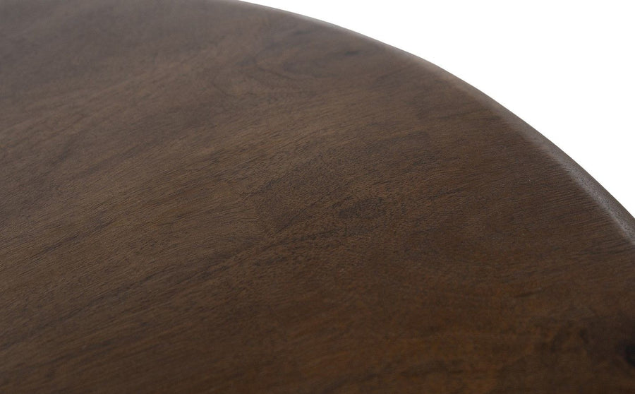 Salontafel Ø60, H46, Mango Walnut