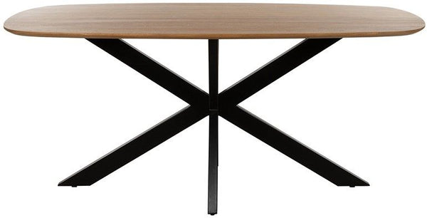 Eetkamertafel deens ovaal 210, Mango Smooth Natural