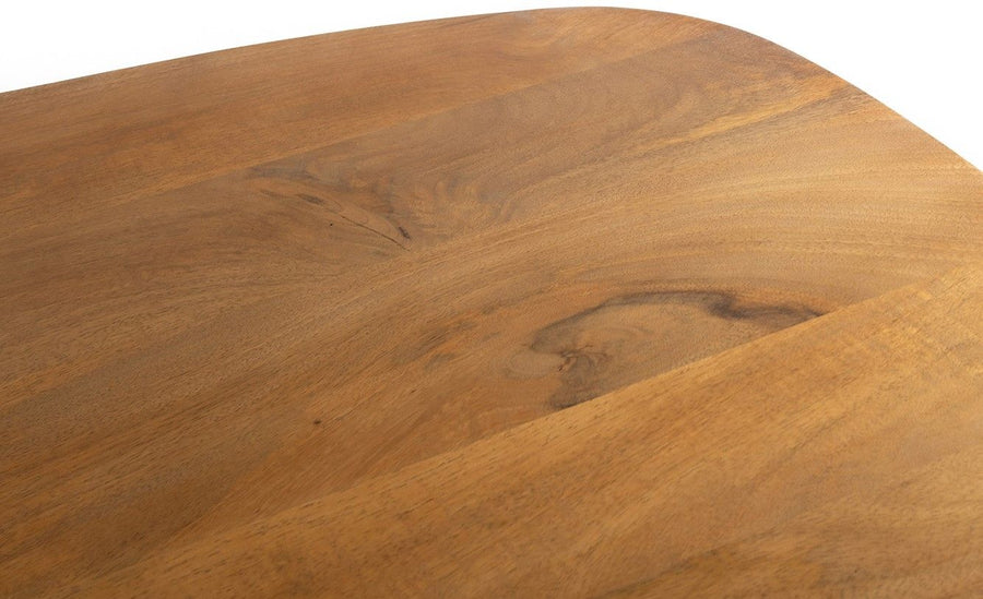 Eetkamertafel deens ovaal 210, Mango Smooth Natural