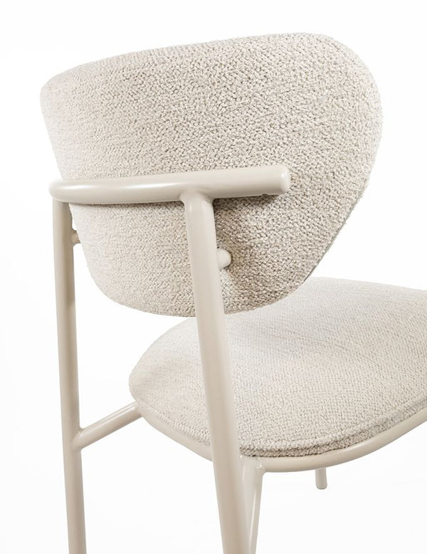 Didi eetkamerstoel - Beige frame - Gear - Shell 196 - Set van 2