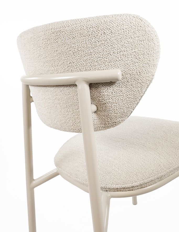 Didi eetkamerstoel - Beige frame - Gear - Shell 196 - Set van 2