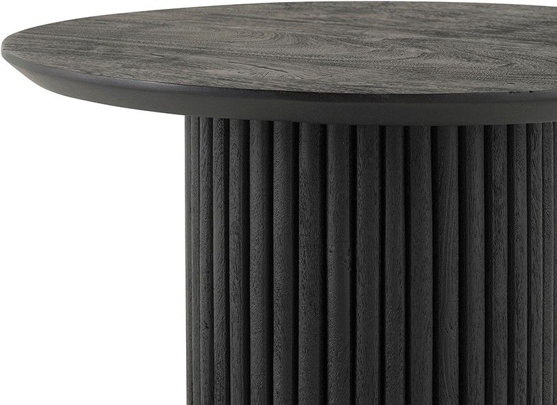 Salontafel Ø60, Acacia Black