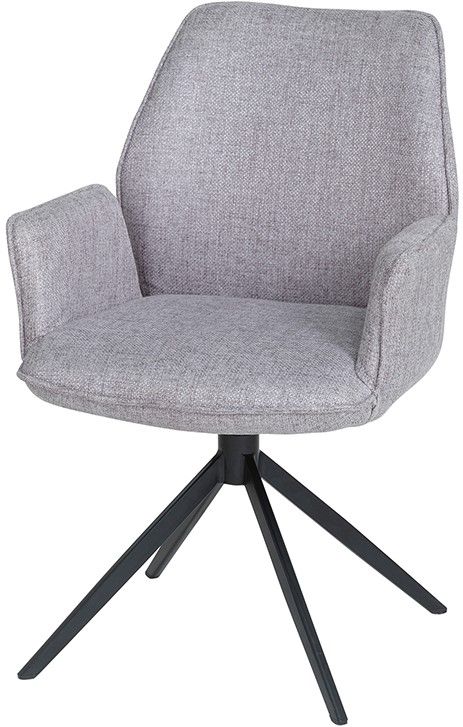 Revi eetkamerstoel - draaipoot 360ARS - Lotus Grey 85 - Set van 2