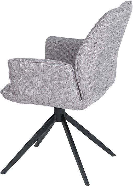 Revi eetkamerstoel - draaipoot 360ARS - Lotus Grey 85 - Set van 2