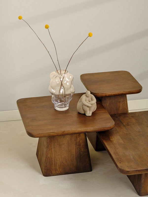 Salontafel 60, Mango Brown Walnut