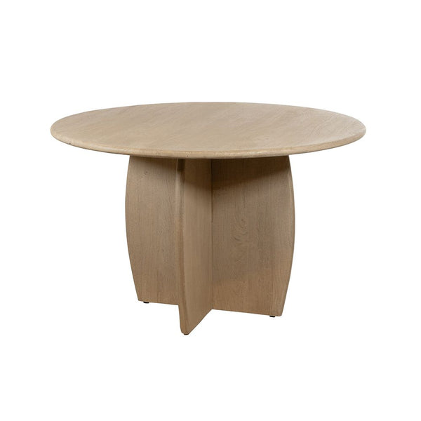 Eetkamertafel Ø120, Acacia Weathered Wood