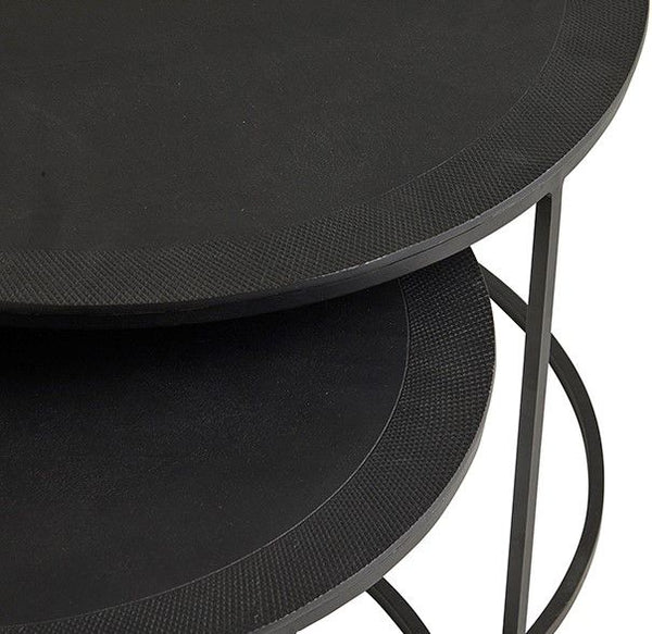 Verona salontafel set van 2, Black