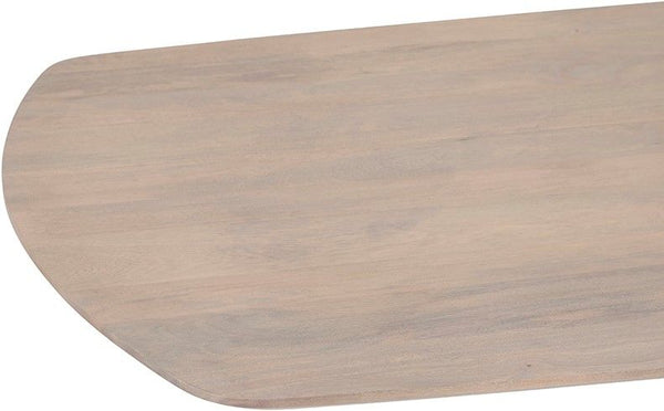 Eetkamertafel deens ovaal 210, Mango Ashblond