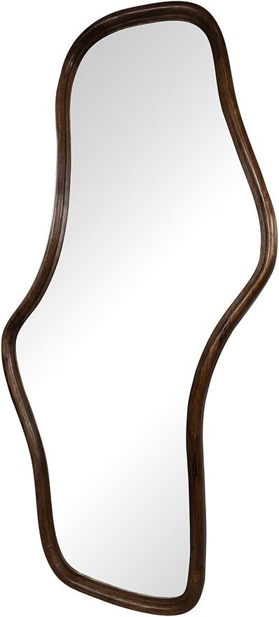Wavy spiegel 160, Mango Matt Walnut